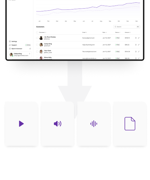 content generation mockup - GoUpscale